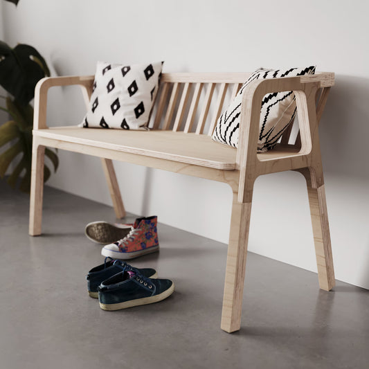 Plywood Bench