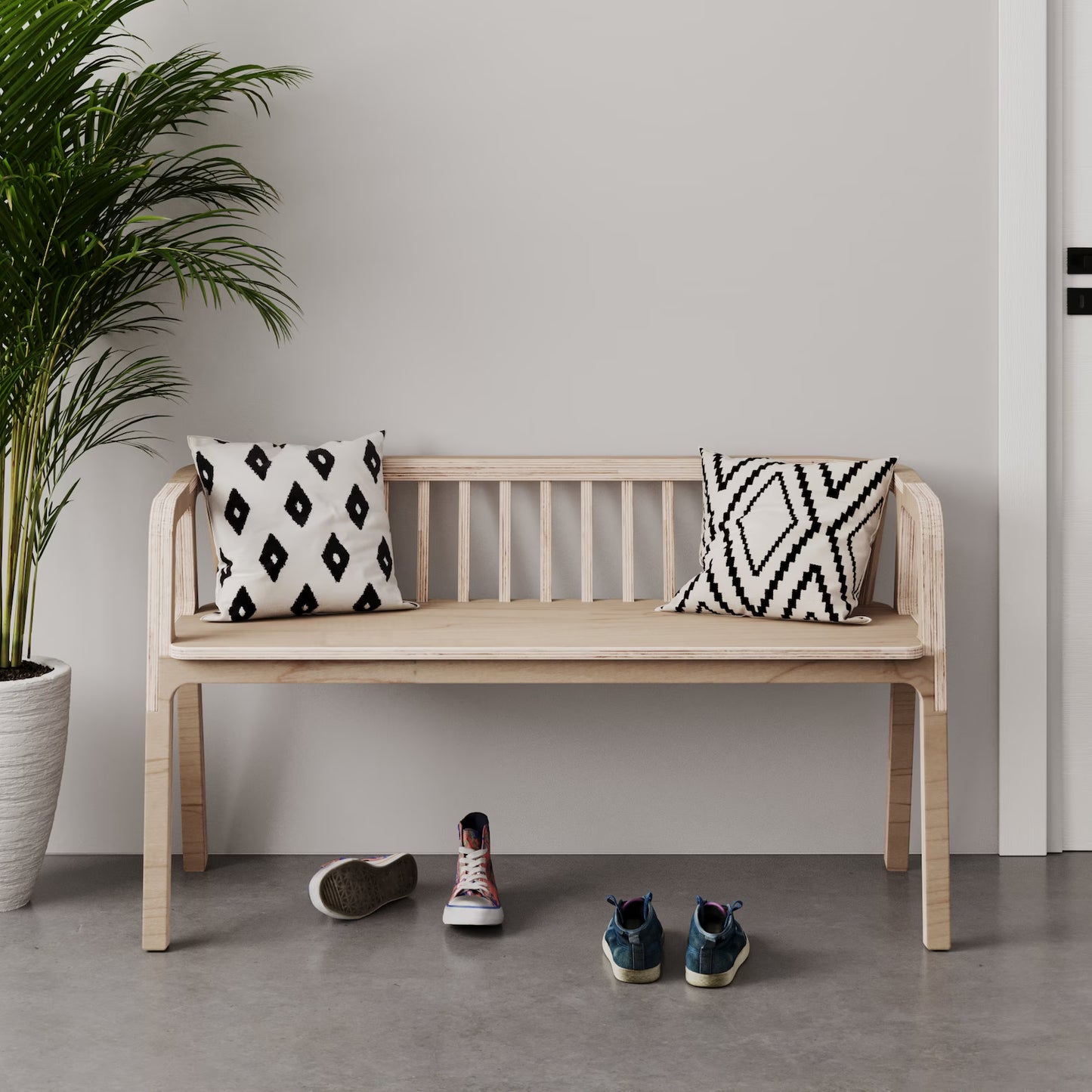 Plywood Bench