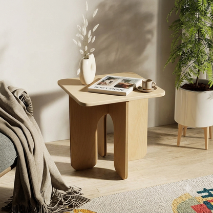 Birch Plywood Side Table