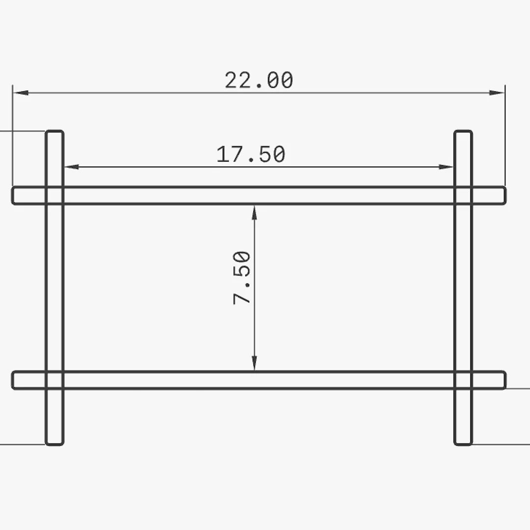 Wavy Wall Shelves