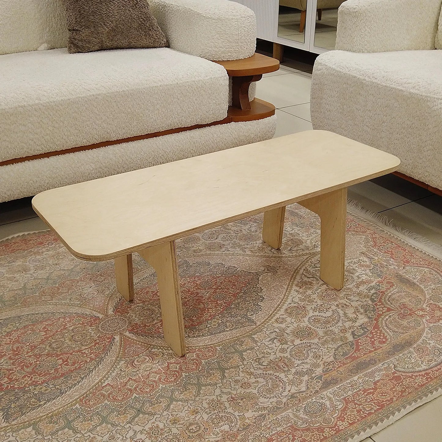 Handmade Birch Plywood Coffee Table