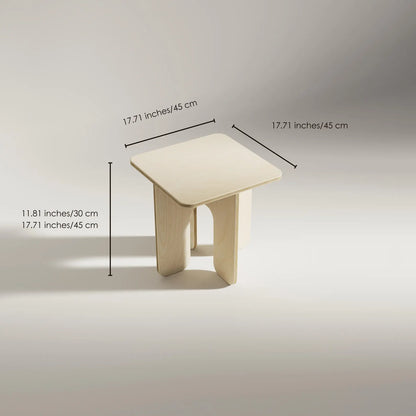 Birch Plywood Side Table